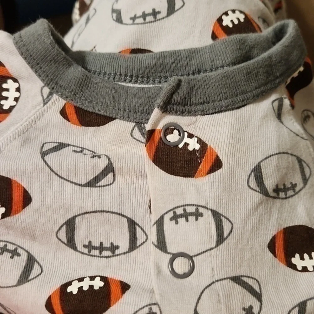 [Carter's] Football Onesie - 18 Months